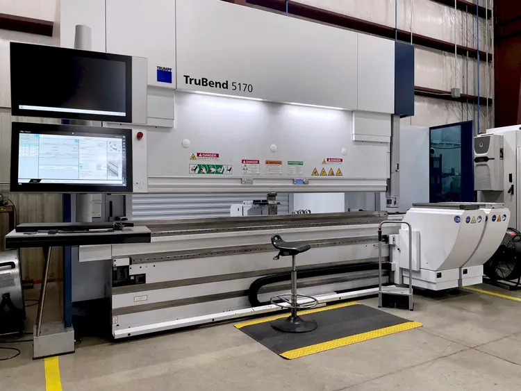 Used 2018 TRUMPF TRUBEND 5170 Press Brakes Illinois US | Machine Factory Outlet #1264174