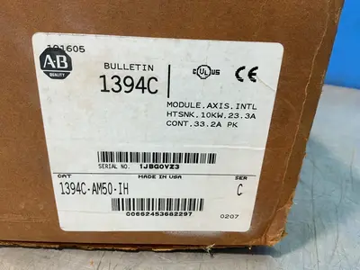 New | in-Stock ALLEN BRADLEY 1394CAM50IH AC Drive Control Module Ohio US | HGR 24 #1276977