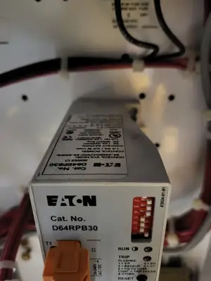 2hp, 600V, 7A, 3-Ph, FVNR Starter, Size 1, (Incomplete Components)