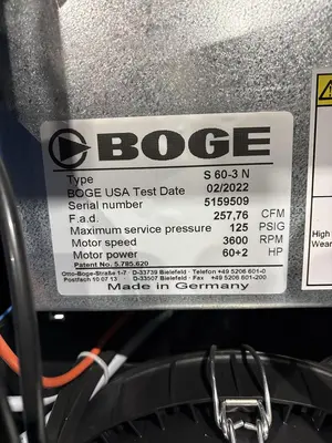USED 2022 BOGE S 60-3 N