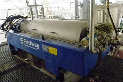 Flottweg Z4D-4/404 sanitary decanter centrifuge, 316SS.