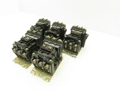 Allen Bradley 500FL-AOD93 Motor Starter Lighting Contactor 600V 3Ph 20A Lot of 5