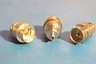 1 LOT OF 3 7/16 (1)M-M (2) M TO FEMALE ADAPTERS