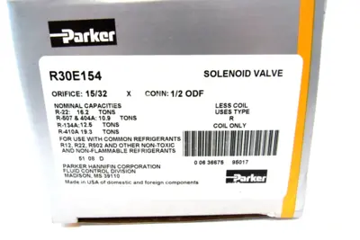 NEW PARKER R30E154 SOLENOID VALVE