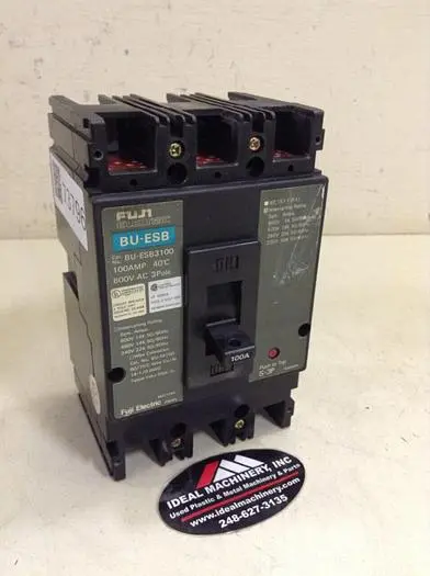 Used FUJI ELECTRIC BU-ESB3100 Circuit Breakers Michigan US | Ideal Machinery #699561