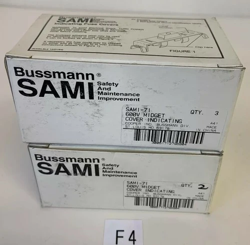 New | in-Stock Bussmann SAMI-71 Fuse Accessories Indiana US | J&J Industrial Supply #519459