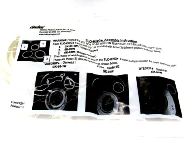 NEW RIEKE FLO-KING DF-201 PLASTIC DRUM FAUCET DF201