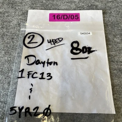 Used Dayton 1FC13 Misc Electrical & Power Parts California US | Davliegogo LLC #1729168