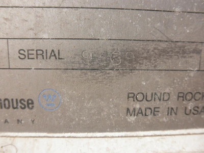 USED TECO WESTINGHOUSE -