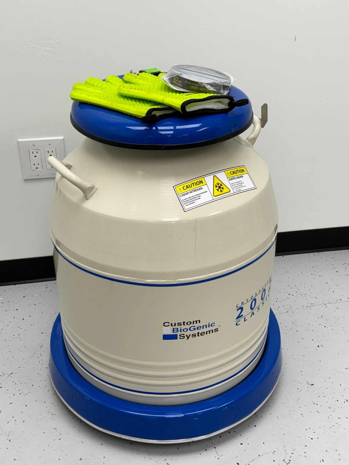 Used CBS CB202R Cryogenic & Gas Tanks Missouri US | BioLabTek #1266702