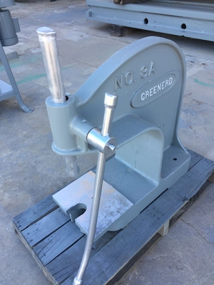 Greenerd Mdl. 3A Arbor Press