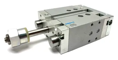 New | in-Stock Festo Pneumatic Guided Drive Cylinder 40mm Stroke 532318 Pneumatic Cylinders Michigan US | Maverick Industrial Sales #1392972