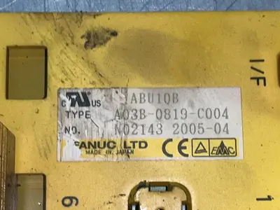 Used 2005 FANUC A03B0819C004 PLC Chassis Ohio US | HGR 24 #1345509