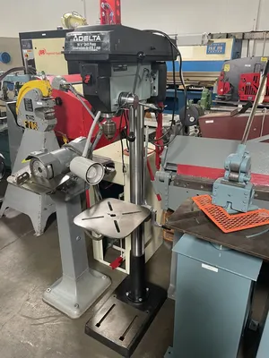 DELTA 17-900 DRILLS, HEAVY DUTY & SENSITIVE, VERTICAL, SINGLE SPINDLE | Wheeler Machinery Sales (1)