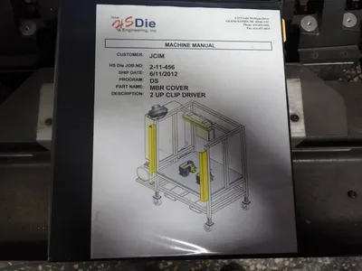 Used HS TECHNOLOGIES 2 UP CLIP DRIVE Assembly Machines | HGR 24 #746788