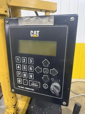 CAT CRIMPUTER HOSE CRIMPING & COUPLING PRESS , WITH TOOLING DIES & ENERPAC HYDRUALIC UNIT: YOBRO #24865