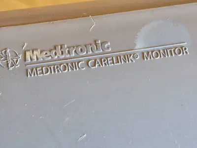 Medtronic CareLink Monitor, Omron Blood Pressure Monitor, Walking Style Pedometer, and Accessories - All Untested