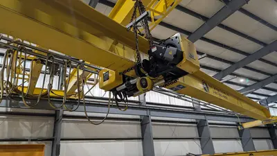 R&M 2 Ton Cranes - Overhead, Bridge | Highland Machinery & Crane (5)