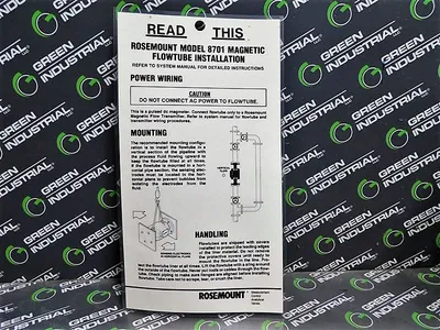 USED ROSEMOUNT ANALYTICAL 8701TSA005S1L1N5