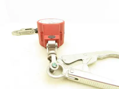 Miller FL11-6/11FT Minilite Fall Limiter 11' Lanyard w/Swivel Shackle Rebar Hook