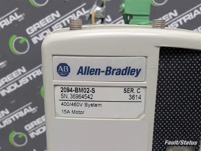 Allen Bradley 2094-BM02-S Kinetix 6000 15A Axis Module FW 1.127 Used