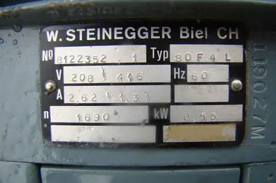 USED W.STEINEGGER 8122352.1