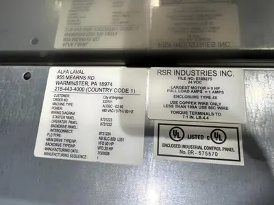 Alfa-Laval ALDEC G2-60 Smart decanter centrifuge, 316SS.