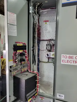 5kV/1200A Medium Voltage MCC Double Structure w/ Motor Protection Relays
