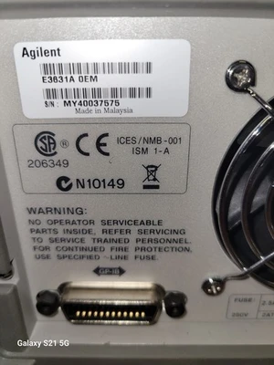 USED Agilent E3631A