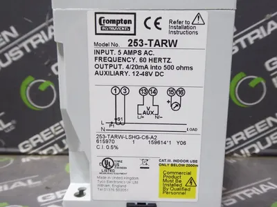 Crompton Instruments 253-TARW-LSHG-C6-A2 PALADIN AC Current Transducer New NIB