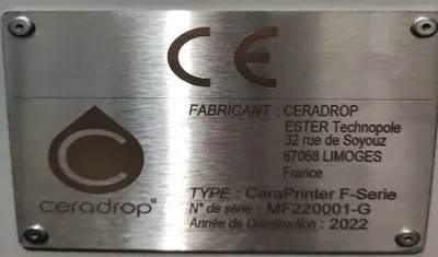 CERADROP F-Serie / MF220001-G Printing Equipment | Global Machine Brokers, LLC (6)