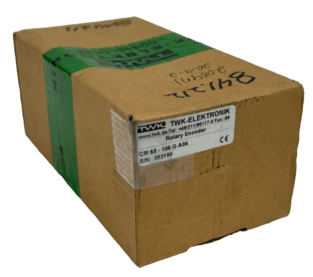 NEW TWK-ELEKTRONIK CM65-106GA04 ROTARY ENCODER CM65106GA04