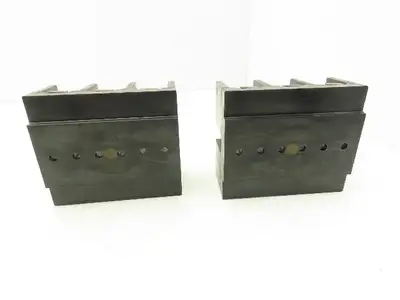 Utsunomiya Electric FHJ1-3 FHJ2-3 Fuse Holder 3-Pole 30A 60A 600V Lot of 2