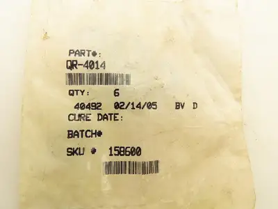 QR-4014 O-Ring Seals 1/2" ID 5/8" OD Lot of 17