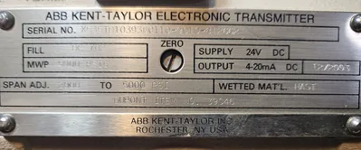 ABB X535TD10393B0110-9010-812662 Taylor Electronic loc6D24