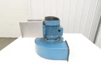 Asea MK110 009-E Squirrel Cage Blower Fan 1.5kw 2860rpm 480V 3PH 8" Wheel