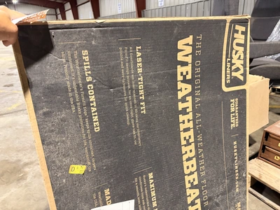 Used HUSKEY WEATHER BEATER FLOOR LINERS 2019-24 SILVERADO 1500 & 2500 CREW CAB Automotive Parts Michigan US | Miedema Asset Management Group #1334711