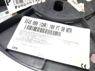 USED BELDEN 24 AWG SHIELDED PVC RS-232 COMPUTER CABLE 40-CONDUCTOR