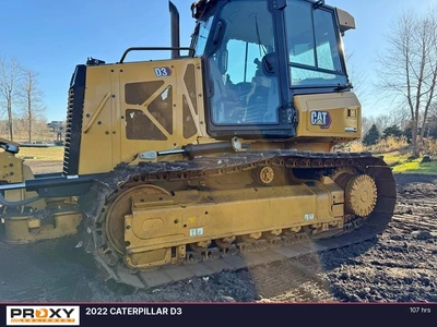 Used 2022 CATERPILLAR D3 Crawler Dozers Minnesota US | Proxy Equipment #1426137