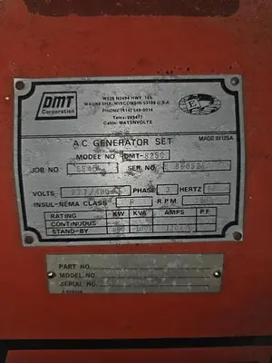 USED 1987 DMT CORPORATION DMT-825C