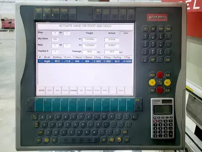 Used 2005 ACCURPRESS ACCELL 515012 Press Brakes Illinois US | Machine Factory Outlet #1263536