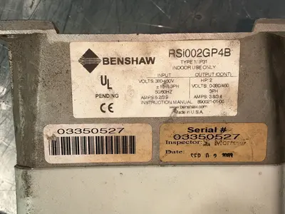 Used BENSHAW RSI002GP4B Variable Speed Drives Ohio US | HGR 24 #1406072