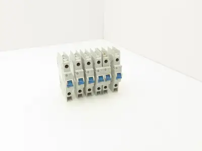 Allen Bradley Circuit Breaker 2/4/5/15/20A 1 Pole Mixed Lot of 6