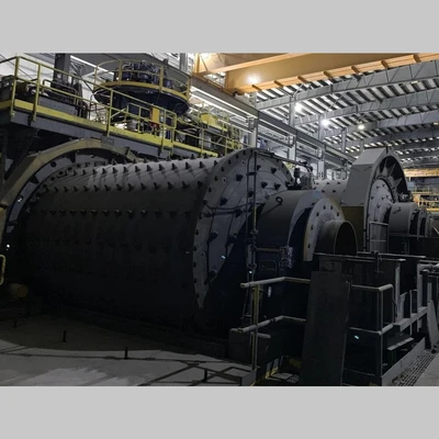 Metso 10ft Dia. x 14ft Long Rod Mill