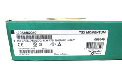 NEW SCHNEIDER ELECTRIC 170AAI52040 I/O BASE ANALOG INPUT MODULE