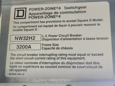 USED SQUARE D POWER-ZONE 4