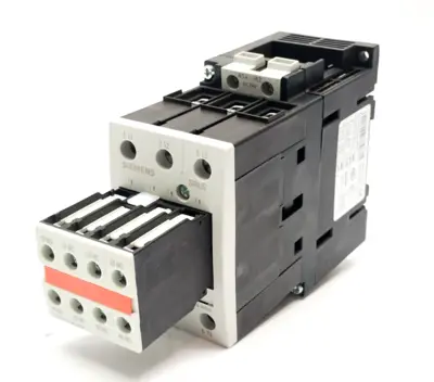 3RT1036-1BB44-3MA0 | Siemens  Contactor, 2NO 2NC 3-Pole, 24VDC Coil - New Other