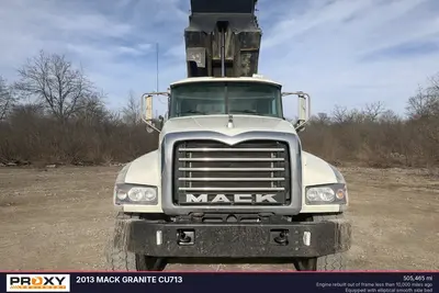 Used 2013 MACK GRANITE GU713 Dump trucks Ohio US | Proxy Equipment #1382733