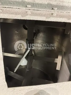 Used UNKNOWN MANUFACTURER USED 96 INCH LENGTH PLASTICS MIXER Horizontal Mixers Pennsylvania US | US Recycling Equipment #1293134