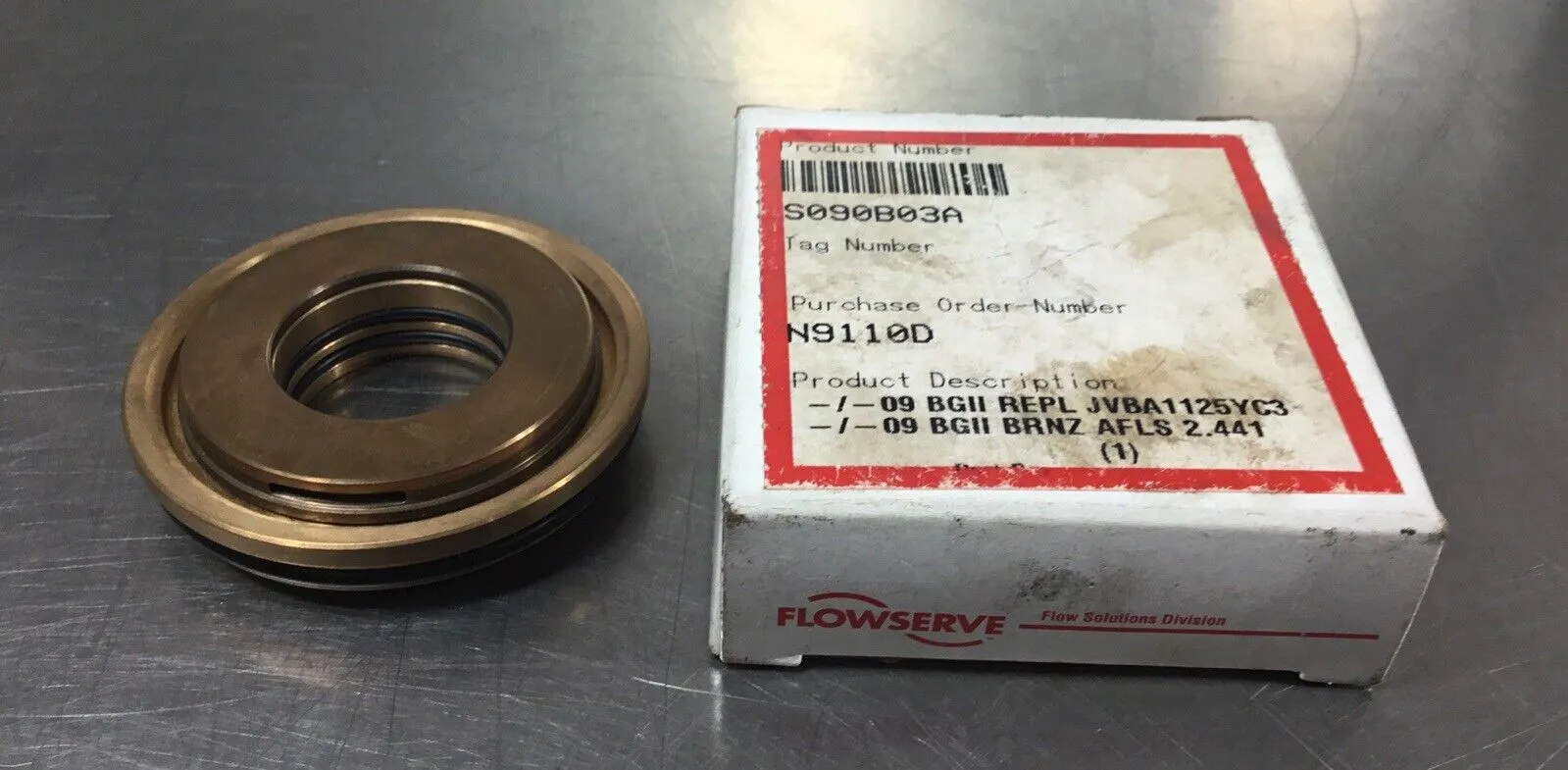 FLOWSERVE BEARING GARD BRONZE BGII S090B03A 6C-12